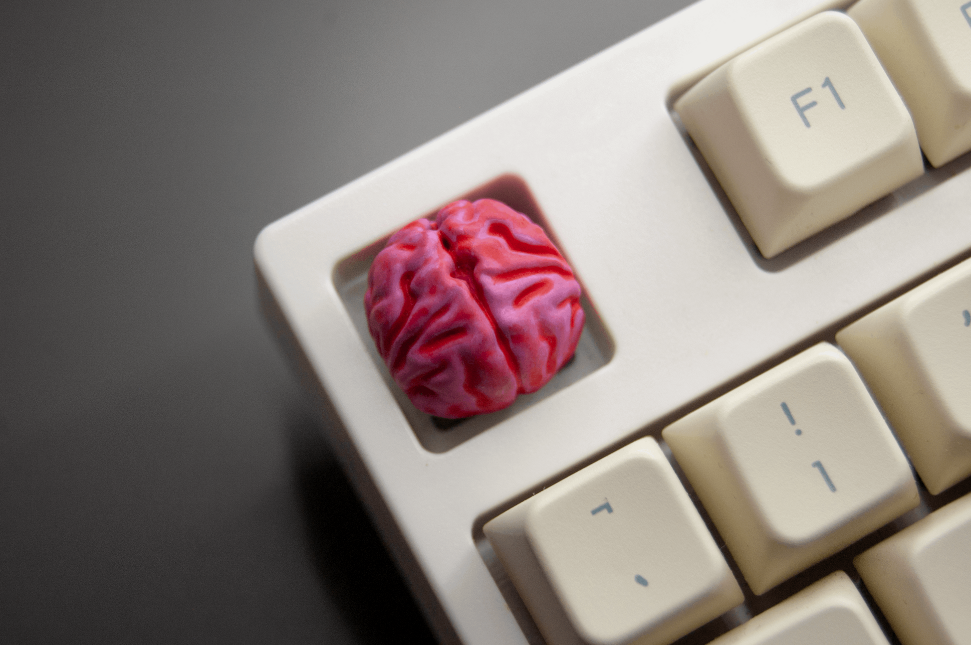 Brainsss Keycap Custom Artisan Keycaps