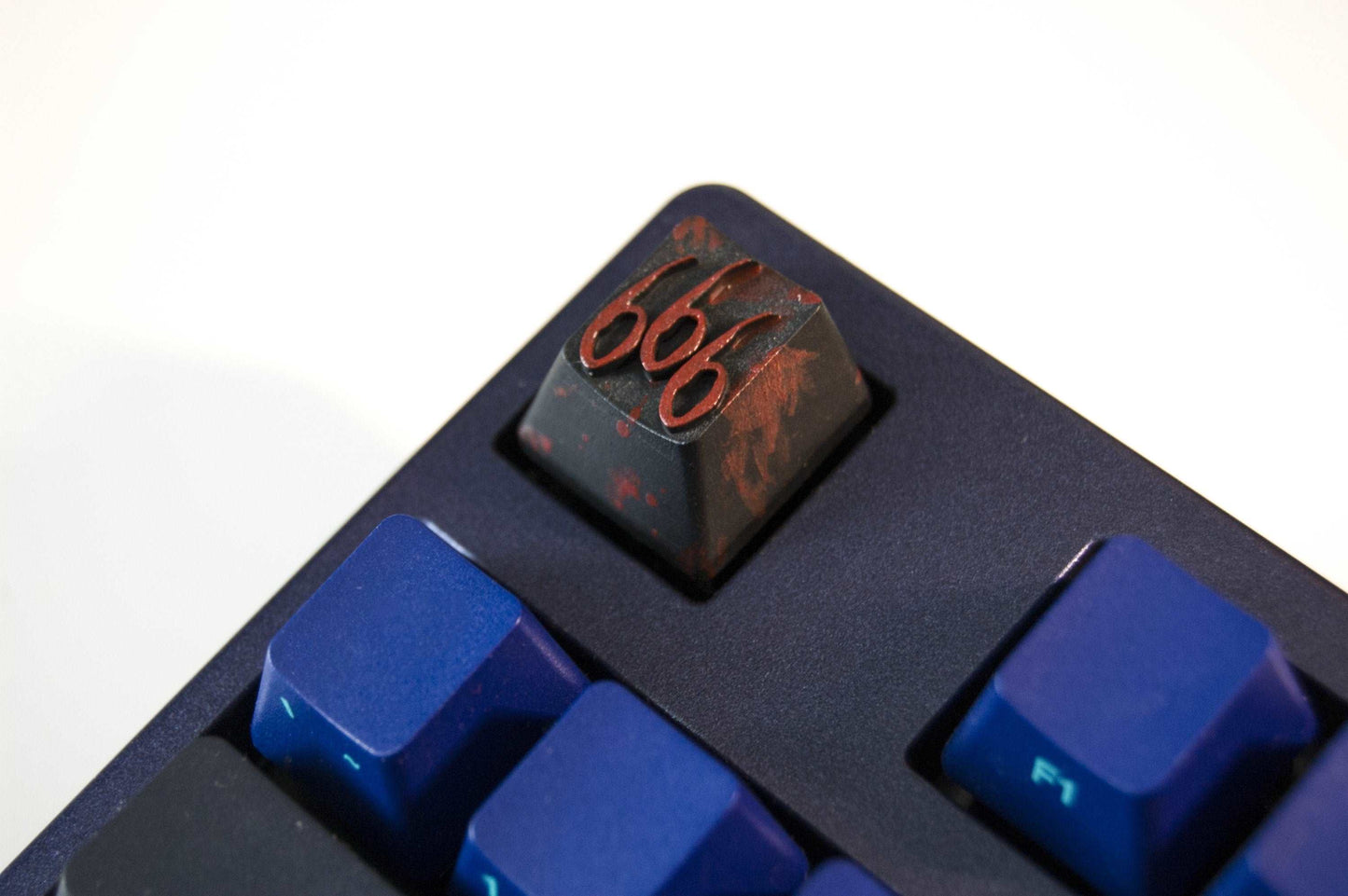 666 Splatterhouse Artisan Keycap