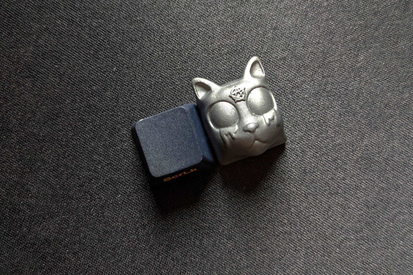 Demon Kitty Artisan Keycap