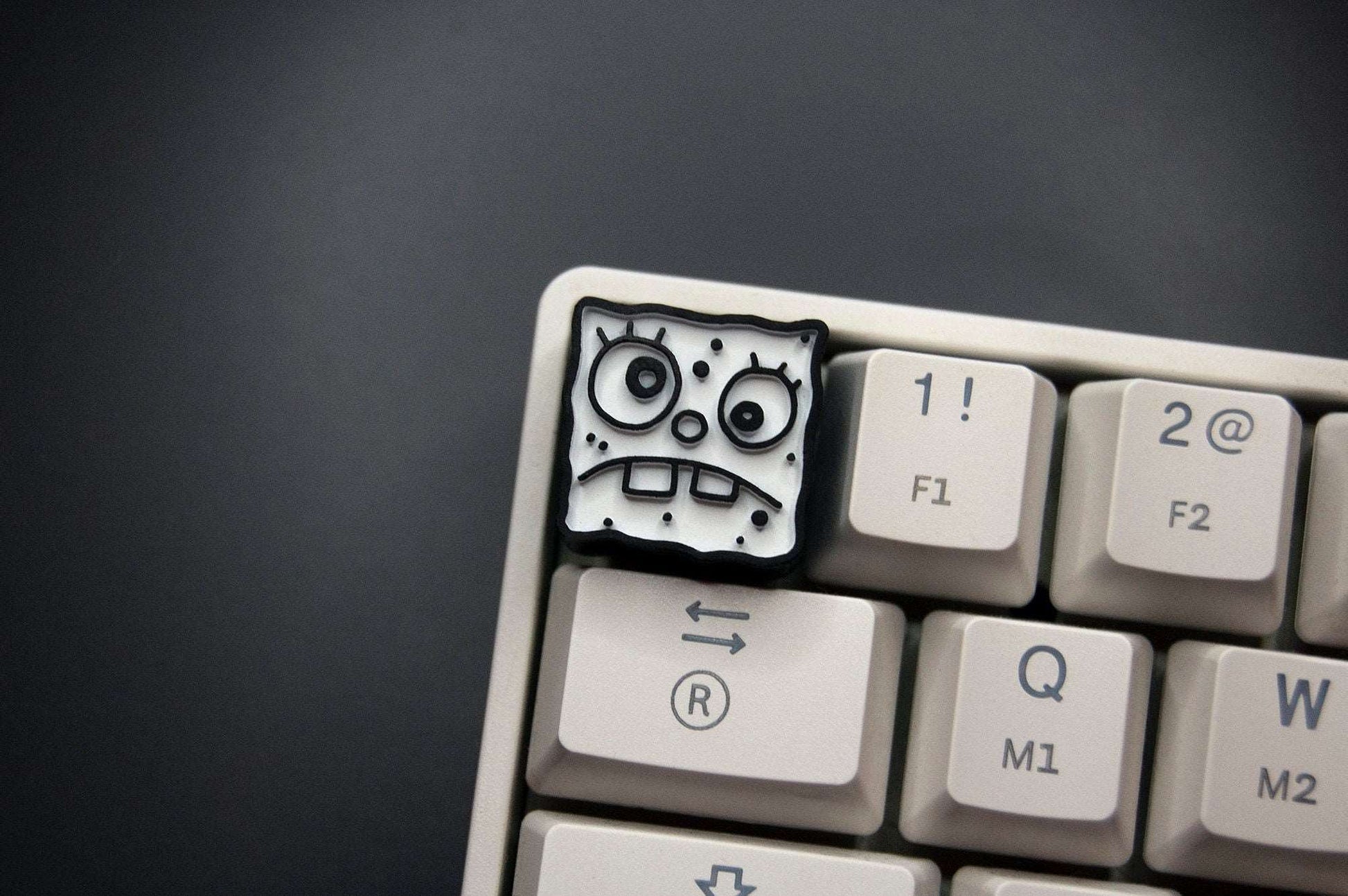 Doodle Bob Artisan Keycap