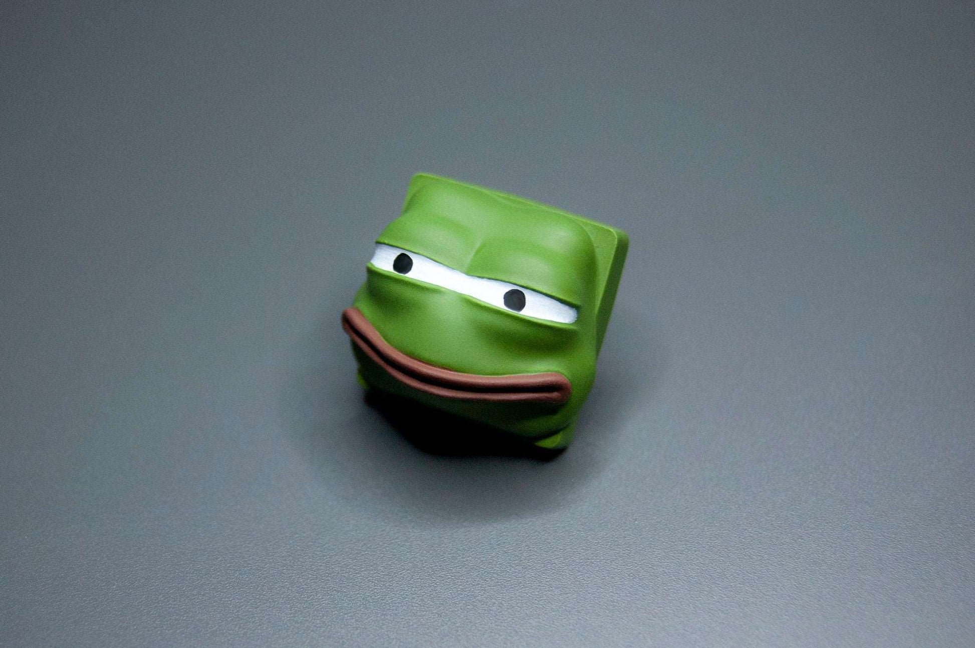 Pepe Smile Artisan Keycap