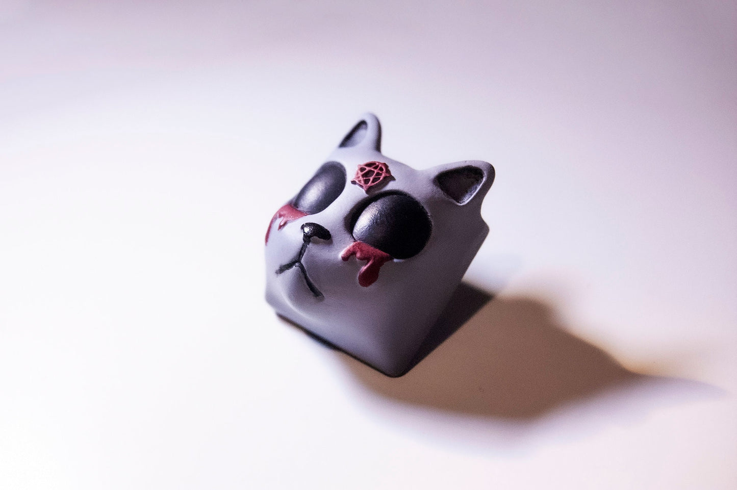 Demon Kitty Artisan Keycap